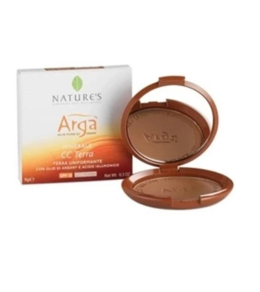 Natures Arga Minerale CC Terra Pudra Spf15 9gr - Resim 2