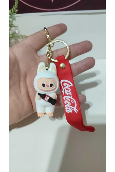 FAMEMUS ACCESSORY Labubu Silikon Kayış Anahtarlık ürün görseli 1