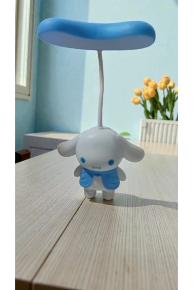 FAMEMUS ACCESSORY Cinnamoroll Çocuk odasına Uygun Masa ve Gece Lambası boyut:20cm ürün görseli 1