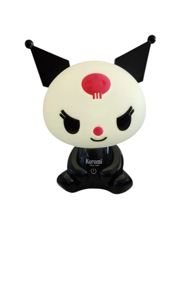 FAMEMUS ACCESSORY Kuromi Koca Kafa Masa Lambası ürün görseli 1