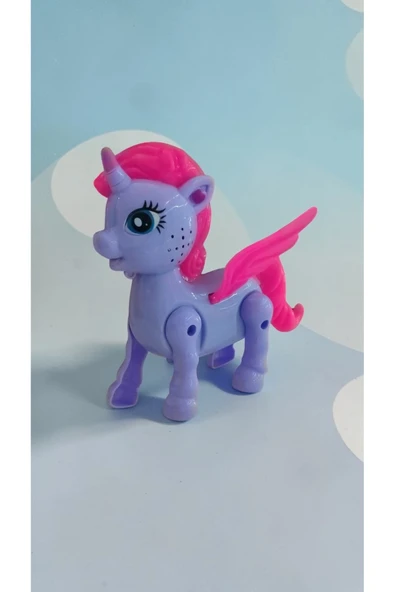 FAMEMUS ACCESSORY Sesli ve Işıklı Yürüyen At boyut:17cm doğum günü hediyelik ürün ürün görseli 1