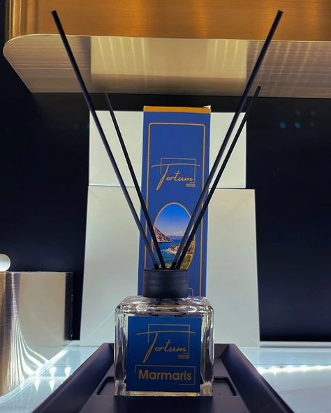 Tortum Marmaris Mango Çubuklu Oda Kokusu Difüzörü 120 ml – Tropikal ve Kalıcı Ortam Kokusu - Resim 5