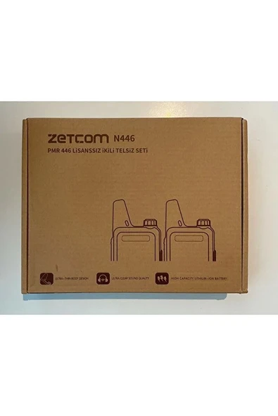N446 PMR El Telsizi (2'li Set) - Resim 4