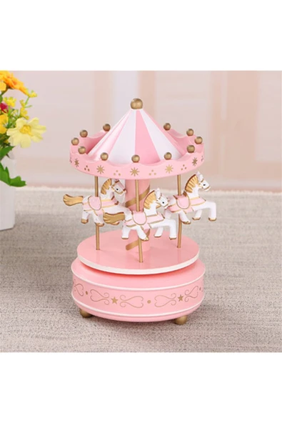 FAMEMUS ACCESSORY Atlı karınca Hediyelik ürün pembe renk ürün görseli 1