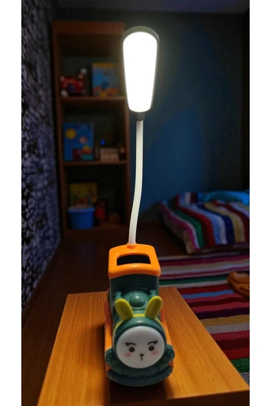FAMEMUS ACCESSORY Tren Şeklinde Masa Üzeri Çok Şık tekerlek hareket etmez boyutu 25*10 cm ürün görseli 1