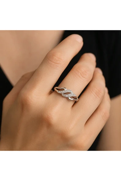 FAMEMUS ACCESSORY Deniz Esintisi Ayarlı Çelik Yüzük ürün görseli 1