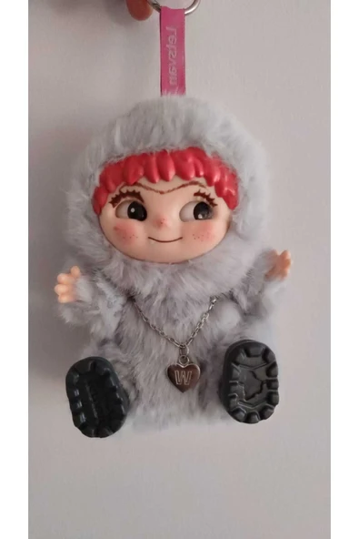 FAMEMUS ACCESSORY Wakuku Peluş Anahtarlık Görsel ile birebir gelmektedir boyut 20 cm ürün görseli 1