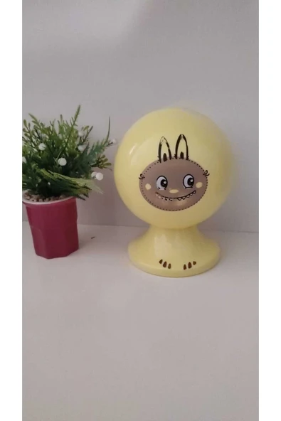 FAMEMUS ACCESSORY Labubu Kumbara Sarı renk ürün görseli 1