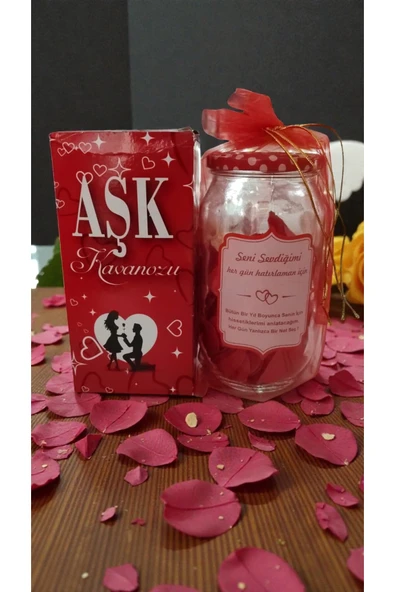 FAMEMUS ACCESSORY Sevgililer Gününe Özel Aşk Kovanozu ürün görseli 1