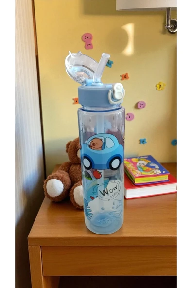 FAMEMUS ACCESSORY 800 ML İpsiz Çanta Yanı Kaliteli Suluk Matara ürün görseli 1