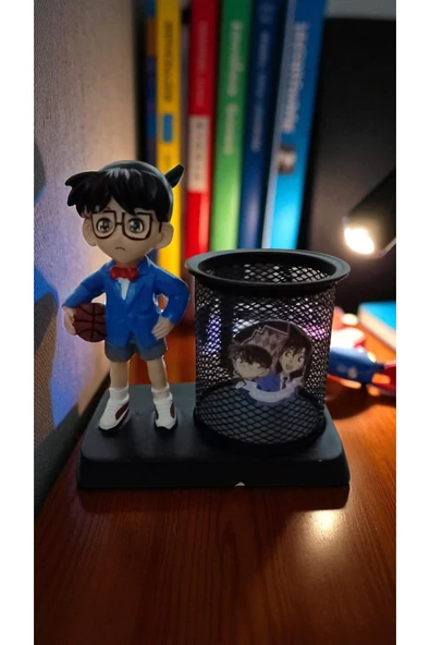 FAMEMUS ACCESSORY Erkek fiğür Basketbol topu Tutan kalemlik(Plastik değildir Kaliteli Ağır Malzeme 13*16 boyut ürün görseli 1