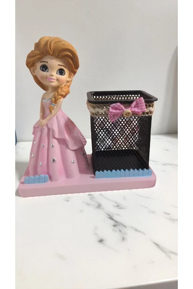 FAMEMUS ACCESSORY Frozen Çok Şık Masa Üzerini Şekillendiren Kalemlik boyutu: 16*20cm ürün görseli 1