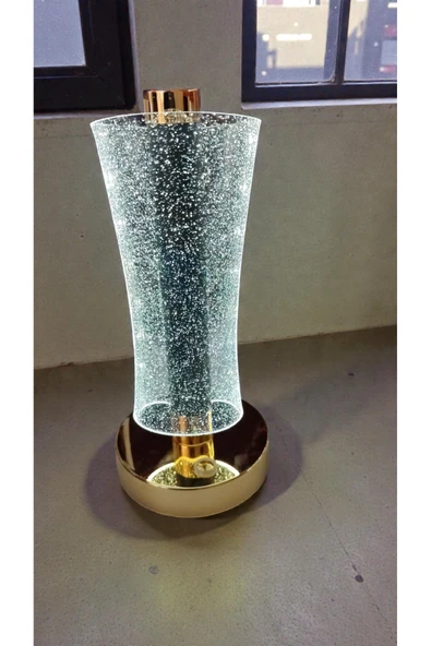 FAMEMUS ACCESSORY Dokunmatik Odanıza Renk Katacak Led Işık Şarjlı Gece Lambası boyut:25cm ürün görseli 1