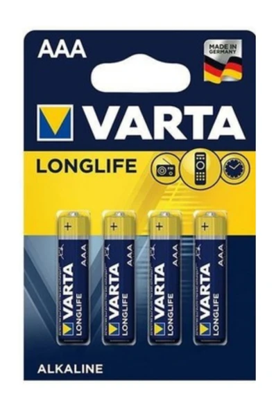 Alkalin Longlife Power AAA İnce Kalem Pil – 4’lü ürün görseli 1