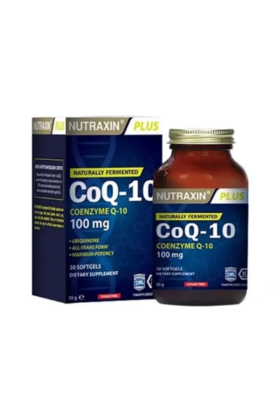 Nutraxin CoQ-10 100 mg 30 Softgel ürün görseli 1