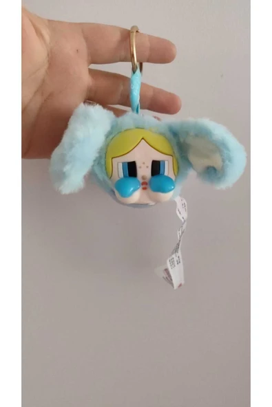 FAMEMUS ACCESSORY Powerpuuf gırls cry baby peluş çanta süsü özel kutusunda gönderim ürün görseli 1