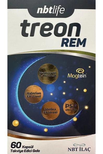 NBT Life Treon REM 60 Kapsül - Resim 2