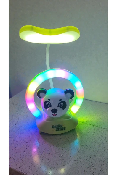 FAMEMUS ACCESSORY Panda Masa Üzeri Gece Lambası Hediyelik Ürün boyut:20 cm ürün görseli 1