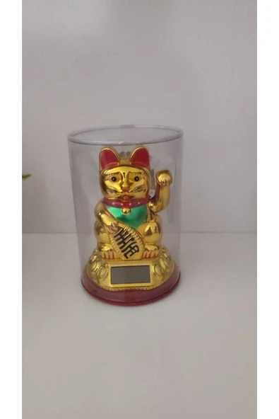 FAMEMUS ACCESSORY Kol Sallayan Sarı Kedi Ürün Boyutu 12 cm ürün görseli 1
