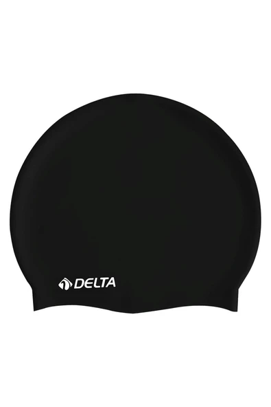Delta Silikon Bone Deluxe Yüzücü Havuz ve Deniz Bonesi DS 255 - Siyah ürün görseli 1