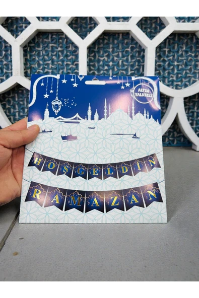 FAMEMUS ACCESSORY OYNAR YALDIZLI HOŞ GELDİN RAMAZAN ürün görseli 1