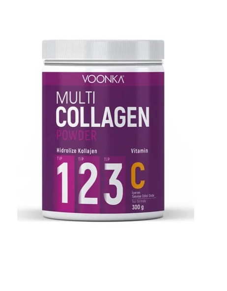 Voonka Multi Collagen Powder 300 gr ürün görseli 1