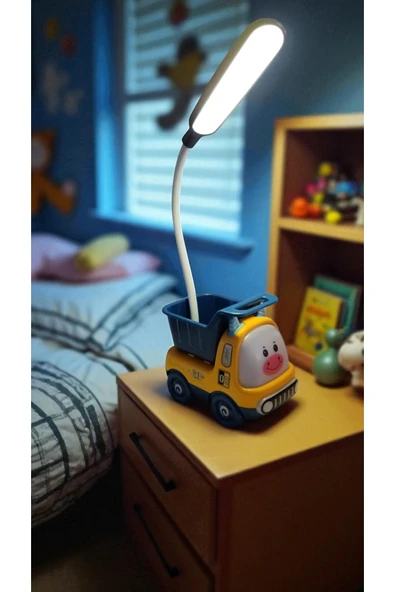 FAMEMUS ACCESSORY Kamyon Şeklinde Masa Üzeri Çok Şık tekerlek hareket etmez boyutu 25*9 cm ürün görseli 1