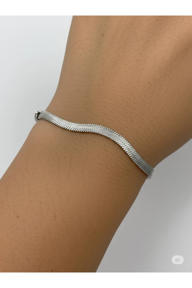 FAMEMUS ACCESSORY Renkli İtalyan Zincir Bileklik ürün görseli 1
