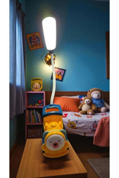 FAMEMUS ACCESSORY Tren Şeklinde Masa Üzeri Çok Şık tekerlek hareket etmez boyutu 25*10 cm ürün görseli 1