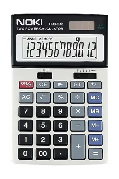 Hesap Makinesi H-CN010 12 Haneli Masaüstü Hesap Makinesi ürün görseli 1