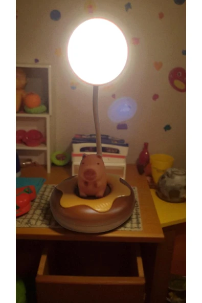 FAMEMUS ACCESSORY Capybara Masa Üzeri Gece Lambası Boyut 25cm ürün görseli 1