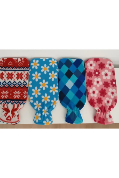 FAMEMUS ACCESSORY Desenli Polar Kılıflı Sıcak Su Torbası (1ADET) ürün görseli 1