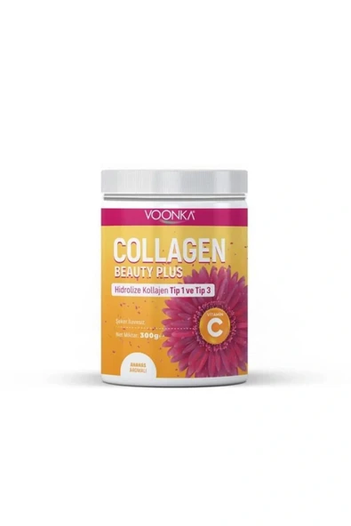 Voonka Collagen Beauty Plus Ananas Aromalı 300 gr ürün görseli 1