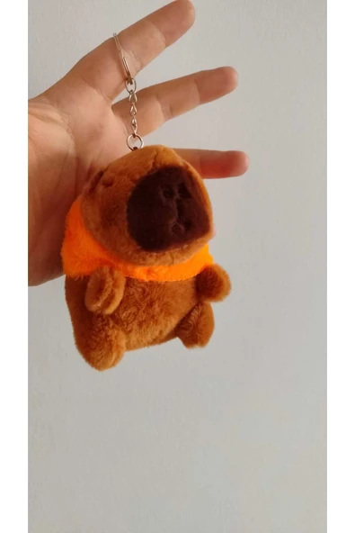 FAMEMUS ACCESSORY Capybara Peluş Anahtarlık 10 cm ürün görseli 1