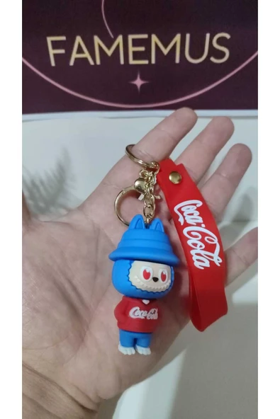 FAMEMUS ACCESSORY Labubu Silikon Kayış Anahtarlık ürün görseli 1