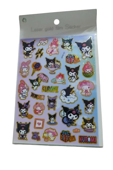 FAMEMUS ACCESSORY Kuromi Temalı Sticker ürün görseli 1
