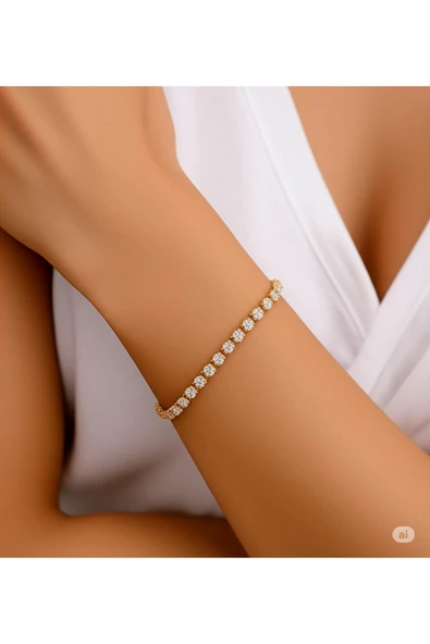 FAMEMUS ACCESSORY Işıltılı Su Yolu Bileklik ürün görseli 1