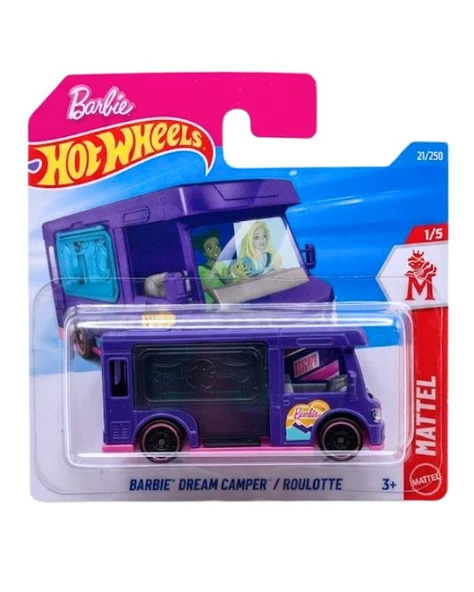 Hot Wheels Barbie Dream Camper Roulotte JJK72 ürün görseli 1