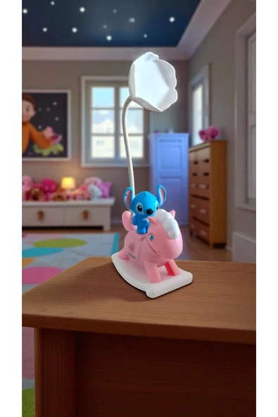 FAMEMUS ACCESSORY Stich Fiğürlü Masa Üzeri Gece Lambası ürün görseli 1
