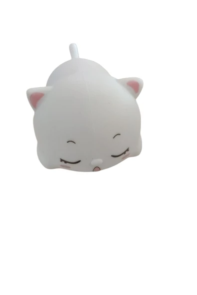 FAMEMUS ACCESSORY Sevimli Kedi Masa Üzeri Gece Lambası ürün görseli 1