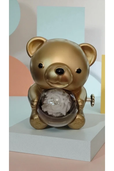 FAMEMUS ACCESSORY Sonsuz Ayıcık Sevgililer Günü Doğum Günü Hediyelik Ürün Boyutu 17 cm ürün görseli 1