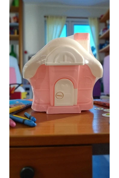 FAMEMUS ACCESSORY Ev Şeklinde Büyük Kumbara 20 cm ürün görseli 1