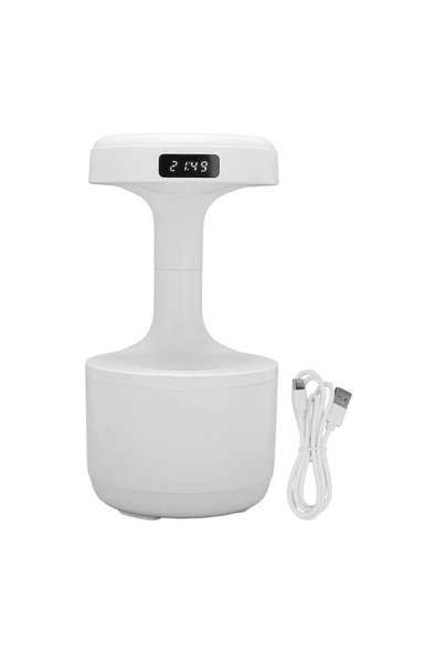 FAMEMUS ACCESSORY Anti Yerçekimi Su Damlası Buhar Makinesi 800 ml Hava Ultrasonik Hava Nemlendiri buhurdanlık kokusuz ürün görseli 1