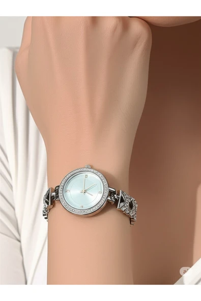 FAMEMUS ACCESSORY Çelik Silver Saat - Resim 2