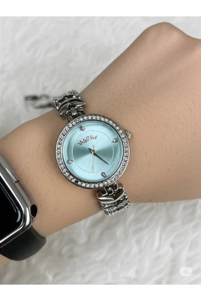 FAMEMUS ACCESSORY Çelik Silver Saat - Resim 3