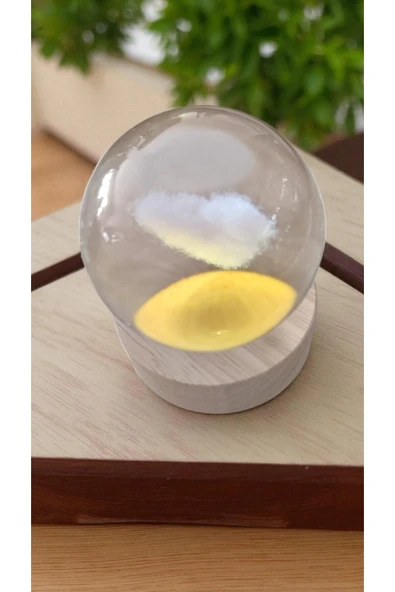 FAMEMUS ACCESSORY Kalp Şeklinde led ışıklı küre usb kablolu ürün görseli 1
