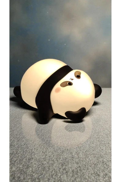 FAMEMUS ACCESSORY Panda Dekoratif Dokunmatik Masa Gece Lambası boyut:14cm ürün görseli 1