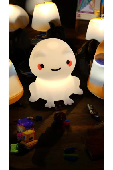 FAMEMUS ACCESSORY Squishy Gece Lambası Pilli - Resim 3
