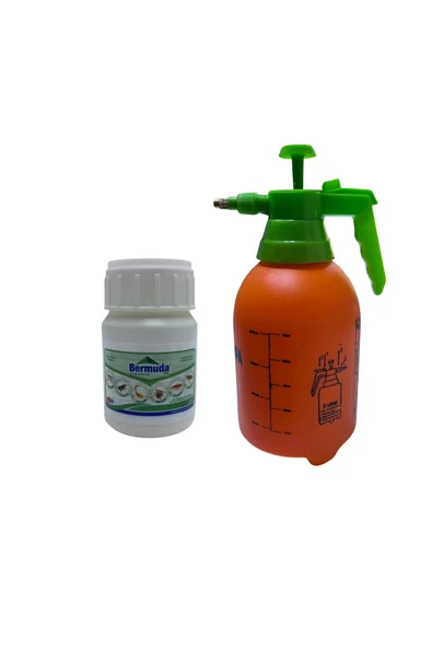 Ev ve Bahçe Haşere İlaçlama Seti ( Plantmate Manuel Basınçlı Fısfıs 2 L , Safa Tarım Bermuda EW Haşere Kovucu 50 ml) ürün görseli 1