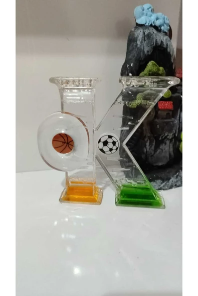 FAMEMUS ACCESSORY Sulu içi Dönen Model Saat boyut 13 cm ürün görseli 1